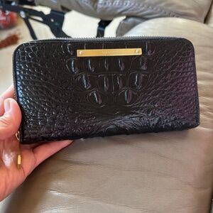 Brahmin Black Wallet